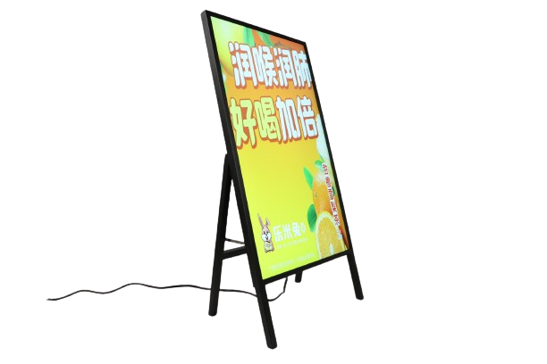 迎賓新體驗(yàn)，高亮迎賓海報(bào)機(jī)的魅力